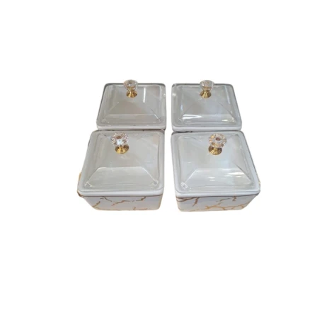 Çərəz qabı MagiDeal SE111, ağ/qızılı Çərəz qabı MagiDeal SE111, ağ/qızılı