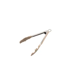 Щипцы для кухни Sarina 5368, силикон, с петлей для подвешивания, кремовый/серебристый