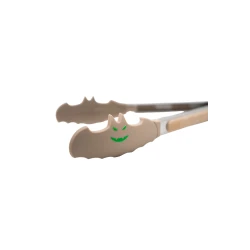 Щипцы для кухни Sarina 5368, силикон, с петлей для подвешивания, кремовый/серебристый