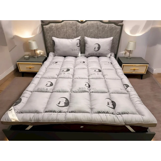 Матрас Luxe Cotton, 180x200 см, серый