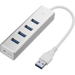 USB HUB XBOSS R11 Silver