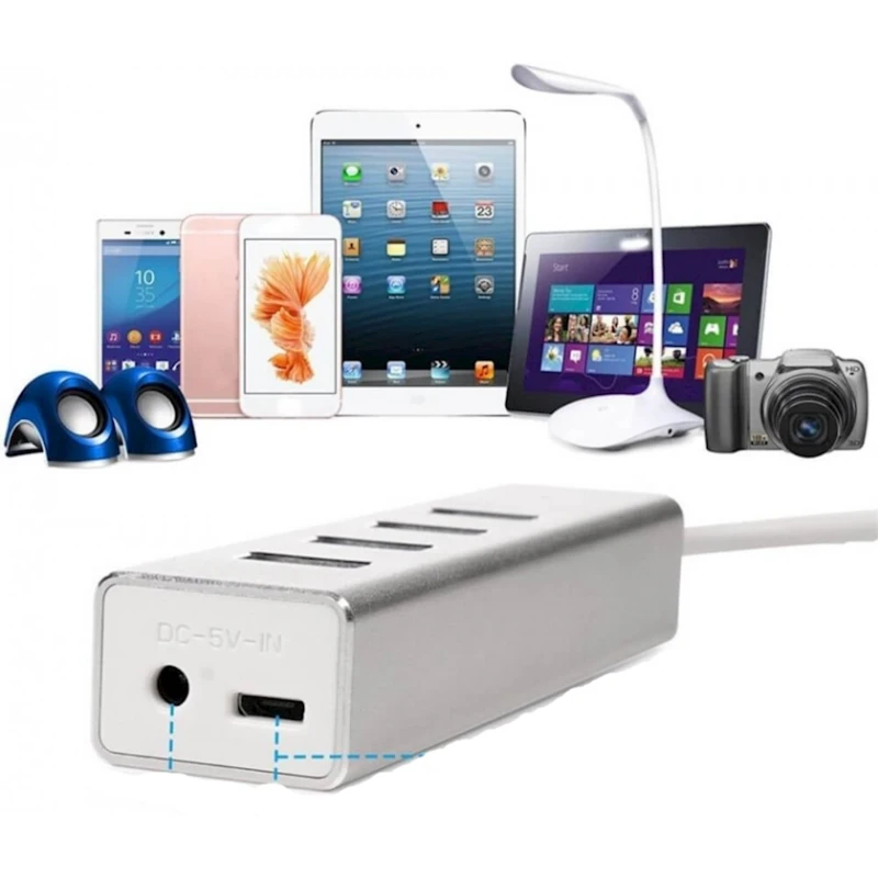 USB HUB XBOSS R11 Silver USB HUB XBOSS R11 Silver