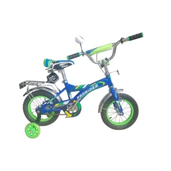 Детский велосипед 12 Prorider синий/зеленый