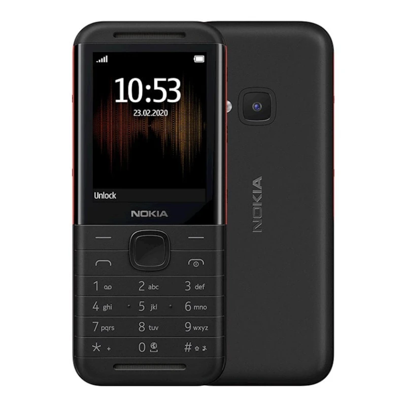 Мобильный телефон Nokia 5310 2020 DS Black/Red (6438409044181)