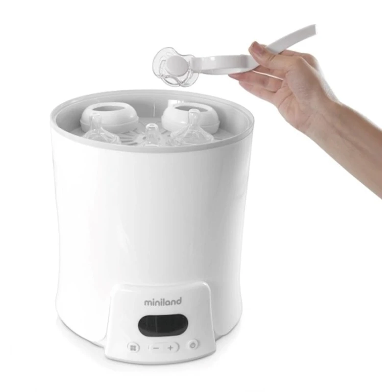 Подогреватель-стерилизатор Miniland 89233 Super 6, белый Подогреватель-стерилизатор Miniland 89233 Super 6, белый