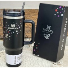 Термокружка Stanley and Olivia Rodrigo Quencher H2.O FlowState Tumbler Black 1.8L