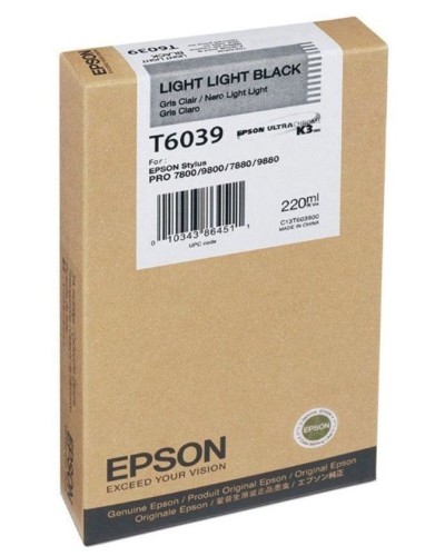 Kartric Epson T6039 Light Light Black (C13T603900)