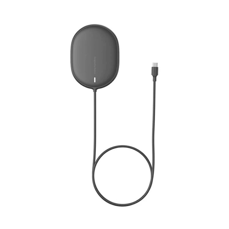 Беспроводное зарядное устройство Baseus Light Magnetic Wireless Charger, Черный
