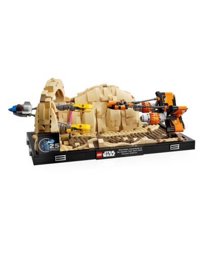 Konstruktor LEGO Star Wars Mos Espa Podrace Diorama 75380, böyüklər üçün, 718 hissə - 75380