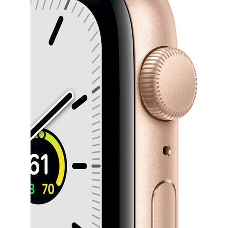 Ağıllı-saat Apple Watch SE GPS 44 mm Gold Aluminium Case with Pink Sand Sport Band (MYDR2LL/A)