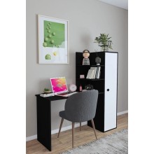 Kompüter masası Ev Plus 12116093, LDSP, 146x45x146 sm