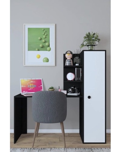 Kompüter masası Ev Plus 12116093, LDSP, 146x45x146 sm