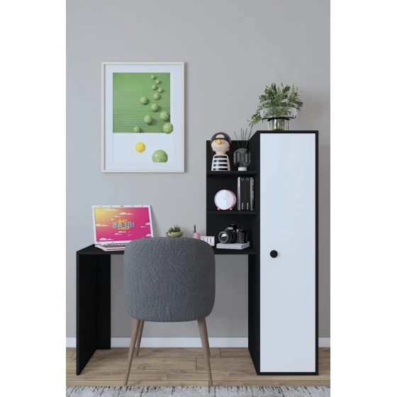 Компьютерный стол Ev Plus 12116093, ЛДСП, 146x45x146 см Компьютерный стол Ev Plus 12116093, ЛДСП, 146x45x146 см