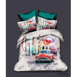 Комплект детского постельного белья MiraNova SF-478, пододеяльник 160х220 см, простыня 160х220 см, наволочки 50х70 см, разноцветный Комплект детского постельного белья MiraNova SF-478, пододеяльник 160х220 см, простыня 160х220 см, наволочки 50х70 см, разноцветный