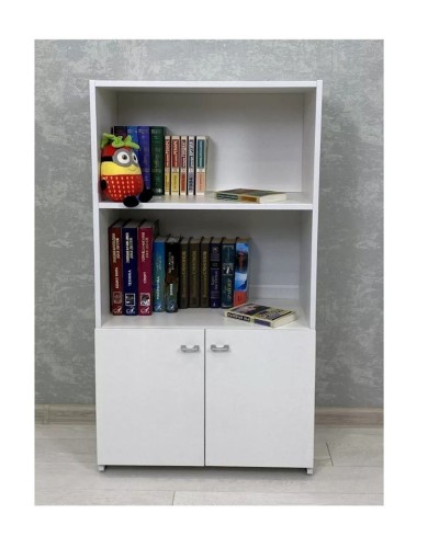 Stellaj 3563_L-M 2StellajMicrowWh, 62x34,2x112 sm, LDSP, ağ