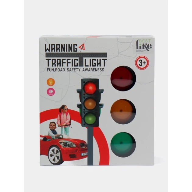 Светофор детский, высота 70 см, со светом и звуком Светофор детский, высота 70 см, со светом и звуком