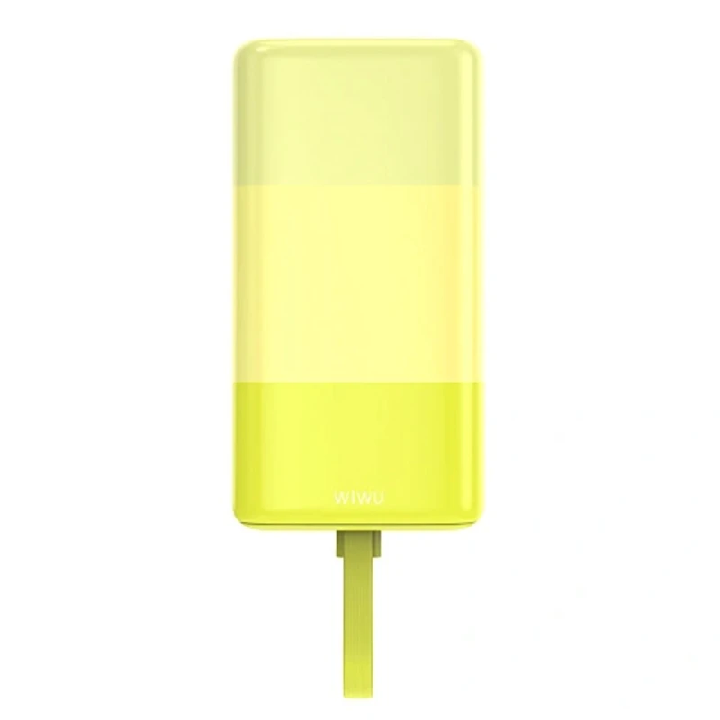 Внешний аккумулятор Wiwu Wi-P015 10000 mAh, Желтый