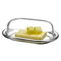 Масленка Kaveh 1215, стекло, прозрачная, 13x19 см Масленка Kaveh 1215, стекло, прозрачная, 13x19 см