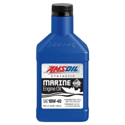 Масло моторное Amsoil Synthetic Marine Oil 10W-40, 946 мл WCFQT