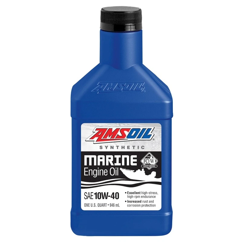Масло моторное Amsoil Synthetic Marine Oil 10W-40, 946 мл WCFQT Масло моторное Amsoil Synthetic Marine Oil 10W-40, 946 мл WCFQT