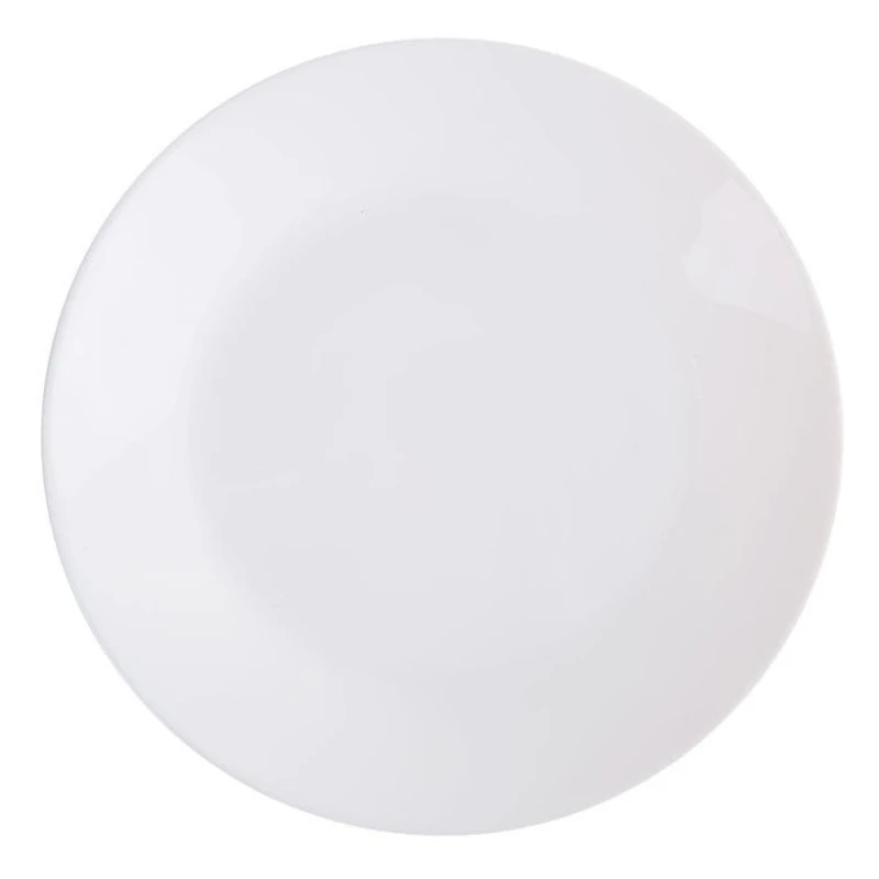 Тарелка Luminarc Arcopal Zelie, диаметр 25 см, круглая, белый Тарелка Luminarc Arcopal Zelie, диаметр 25 см, круглая, белый