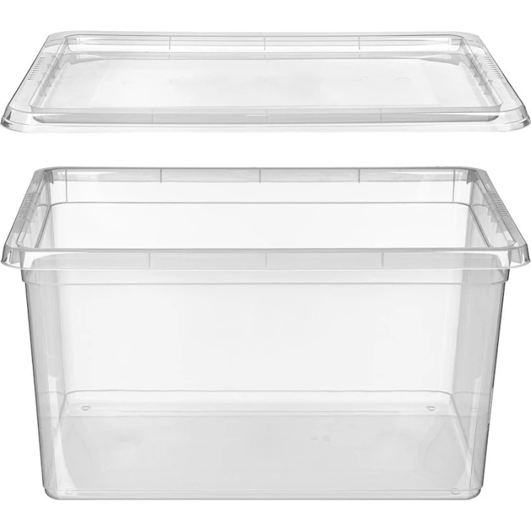 Ящик для хранения Plast Team Palm Helsinki, 42x34x17.5 см, полипропилен, 17 л Ящик для хранения Plast Team Palm Helsinki, 42x34x17.5 см, полипропилен, 17 л