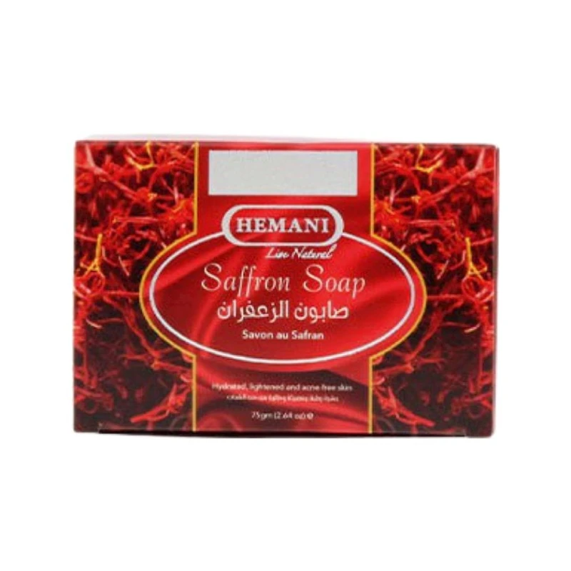Травяное мыло Hemani Saffron 75 г