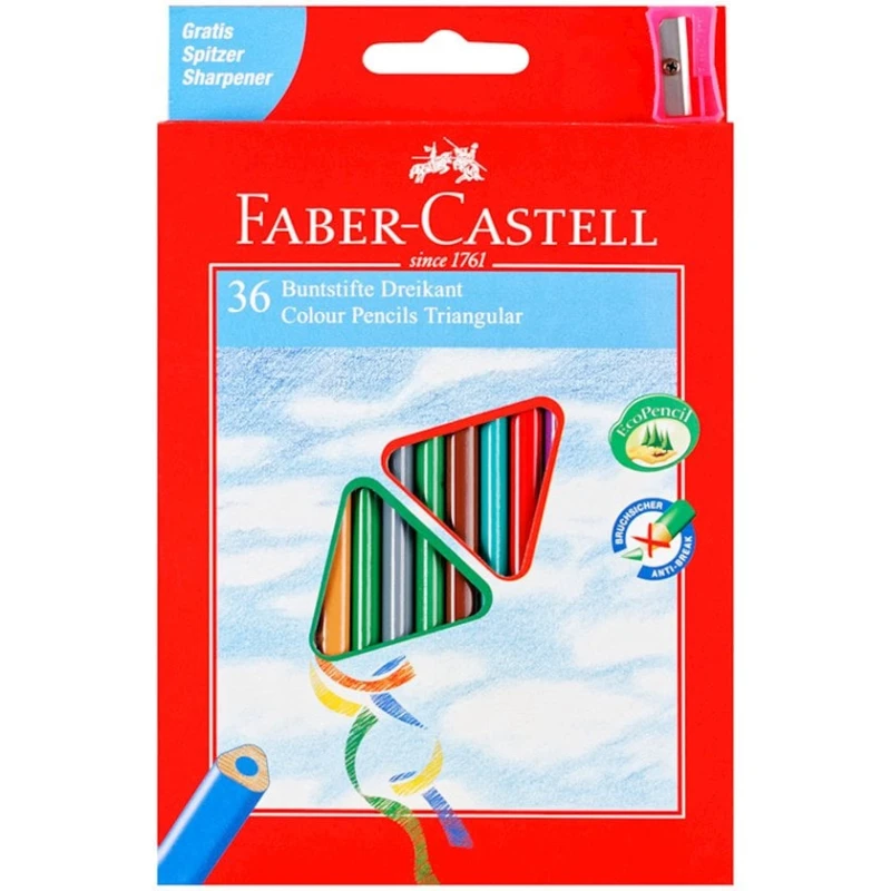 Цветные карандаши Faber-Castell, 36 цветов Цветные карандаши Faber-Castell, 36 цветов