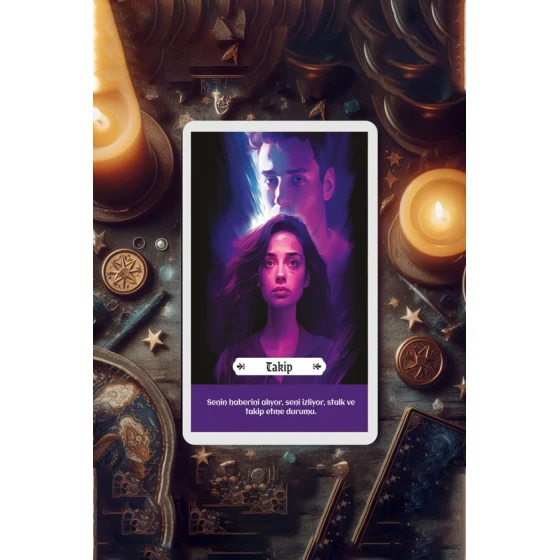 Карта Таро Pia Tarot Kehanet Destesi, на турецком языке