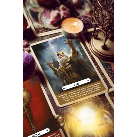Карта Таро Pia Tarot Kehanet Destesi, на турецком языке
