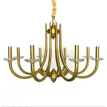 Asma çilçıraq Şəms Aydınlatma 88169-8 AB, 8 lampa, antik qızılı - 88169-8 AB