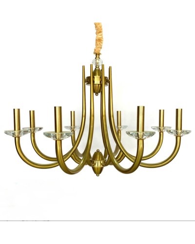 Asma çilçıraq Şəms Aydınlatma 88169-8 AB, 8 lampa, antik qızılı - 88169-8 AB