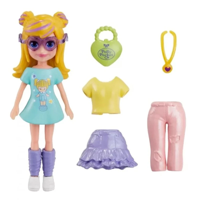 Набор фигурок Polly Pocket Small Fashion 2 Morning Fashion