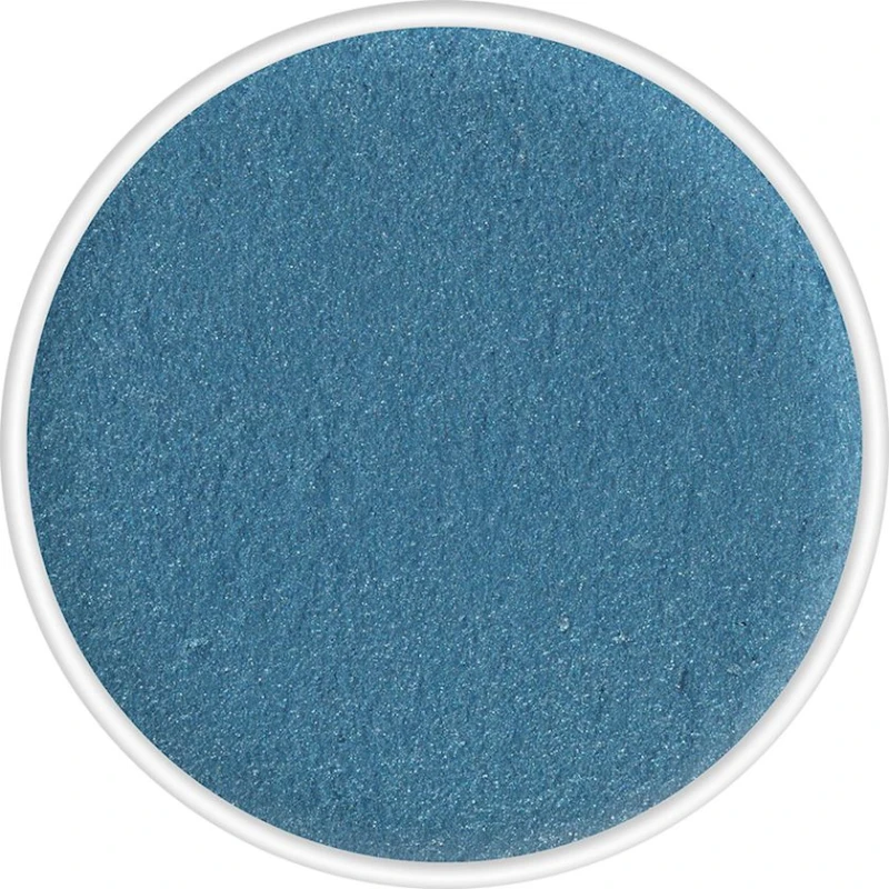 Аквагрим глянцевый прессованный в запасном блоке Kryolan Aquacolor Interferez 01140, оттенок BG голубой, 4 мл