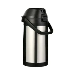 Термос Sunlife SS25HC, нержавеющая сталь, черный/серебристый, 2.5 л