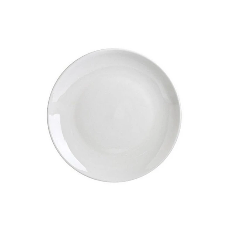 Тарелка Danny Home BW27, 25 см, фарфор, белый
