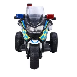 Uşaqlar üçün elektrik motosikl BMW PP Infinity Mini Police, 7 km/s qədər, 2-5 yaş, 75x50x34 sm