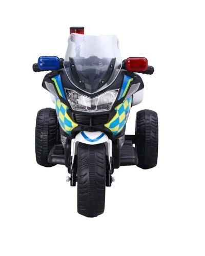 Uşaqlar üçün elektrik motosikl BMW PP Infinity Mini Police, 7 km/s qədər, 2-5 yaş, 75x50x34 sm