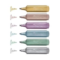 Набор текстовых маркеров Faber-Castell 254676, 6 шт