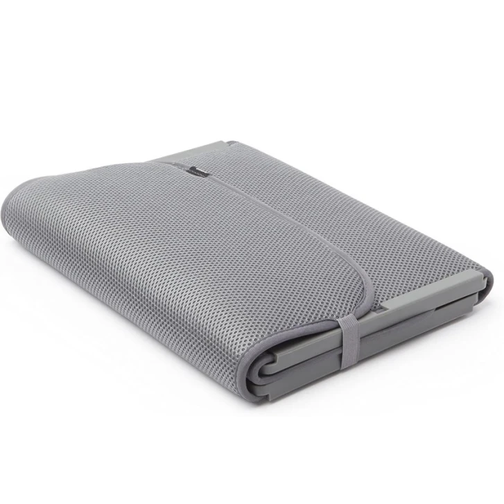 Подставка для обуви nh_8rt, пластик, серая, 89x33 см