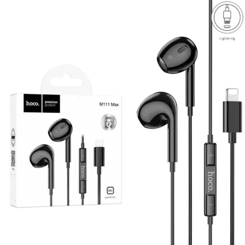 Проводные наушники Hoco M111 Max Black Проводные наушники Hoco M111 Max Black