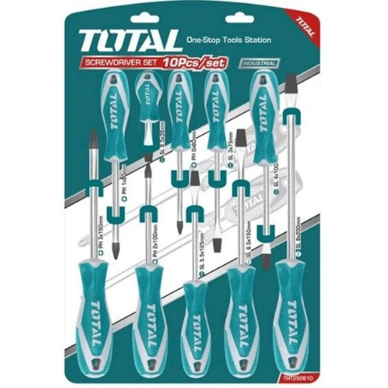 Набор отверток Total THT250610 10 шт
