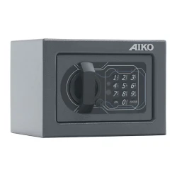 Офисный сейф AIKO T 140, электронный кодовый, серый