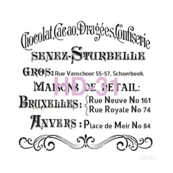 Трафарет интерьерный Home Decor Serie HD-31, 45х45