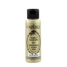 Akril boya-metallik Cadence Waterbased Gilding Paint 107 Platinum 70 ml