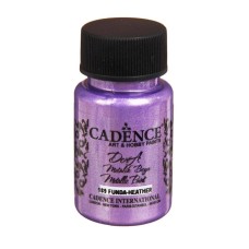 Akril boya-metallik Cadence Dora Metallic Paint 189 Heather 50 ml