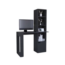 Yazı masası Ev Plus 12115834, LDSP, antrasit, 148x45x98 sm