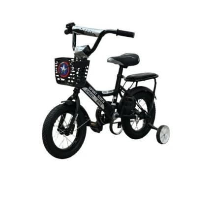 Uşaq velosipedi Family Shop 21, qara/boz