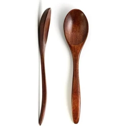 Ложка K269B, 18 см, дерево, коричневый Ложка K269B, 18 см, дерево, коричневый