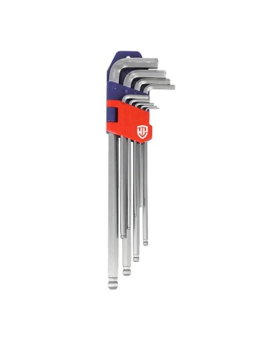 Altıbucaqlı açarlar dəsti Workpro WP222007, 9 əd